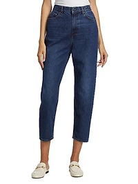 Tapered Straight-Fit Jeans
