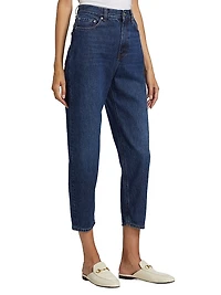 Tapered Straight-Fit Jeans