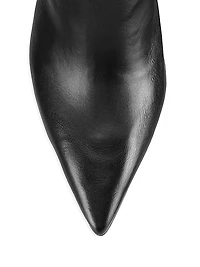 Ashlee Leather Wedge Boots