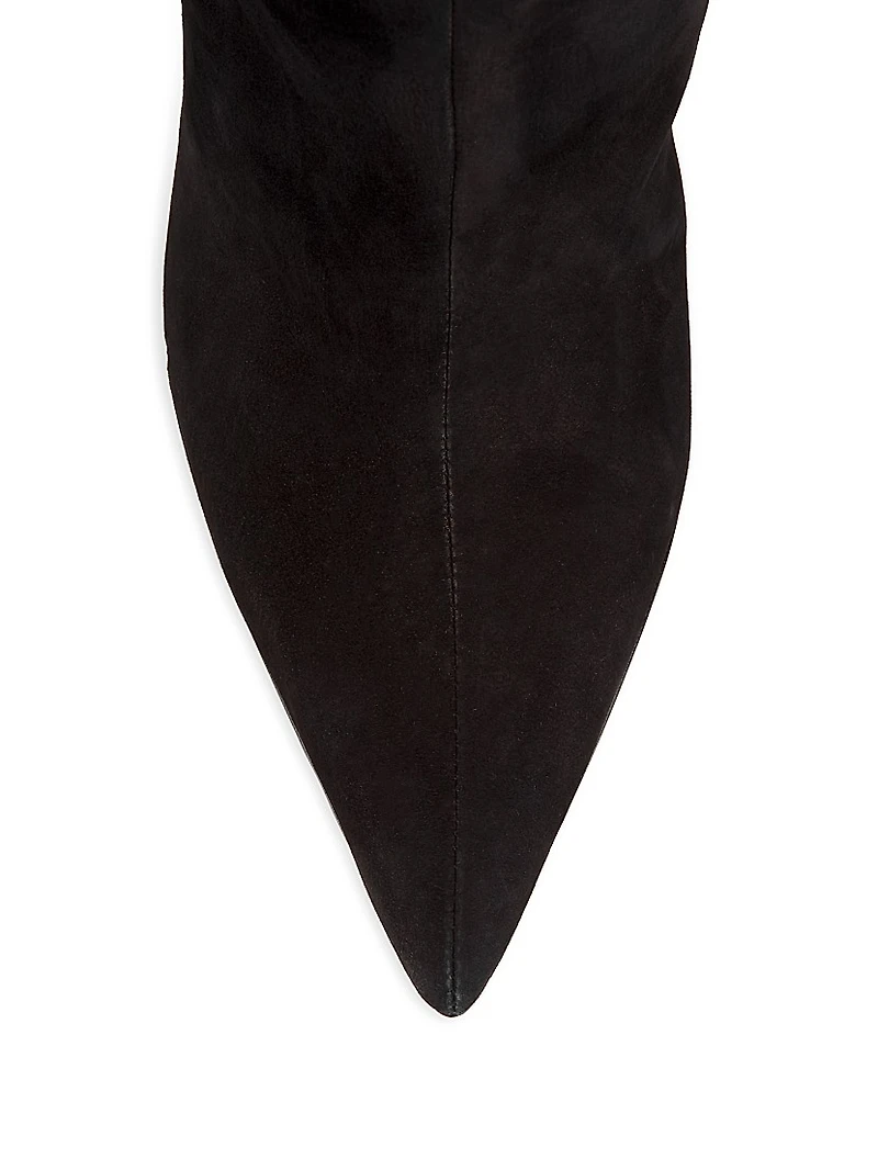 Maryana Nubuck Knee-High Boots