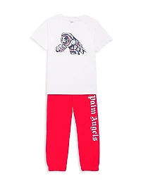Little Boy's & Boy's Classic Overlogo Sweatpants