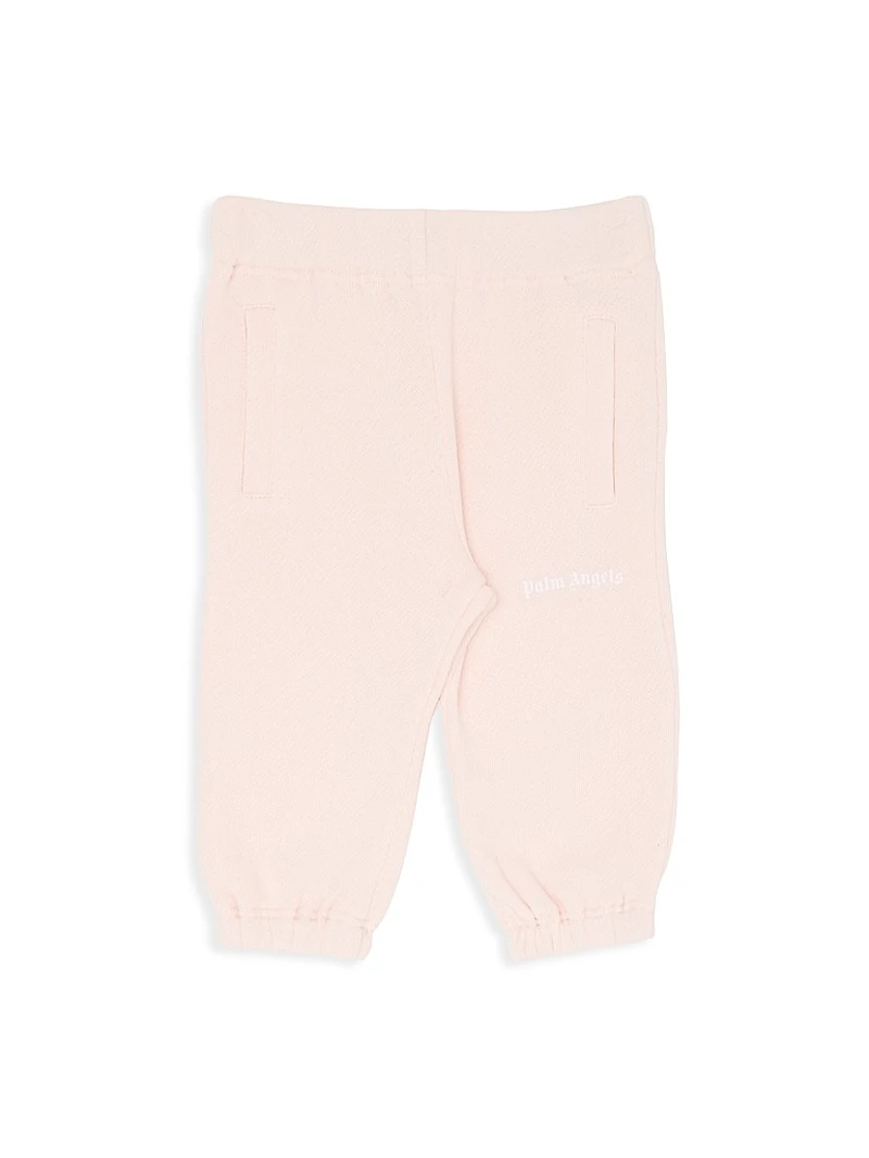Baby Girl's Logo Cotton Sweatpants