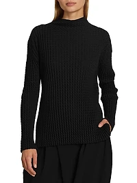 Spongy Long-Sleeve Top