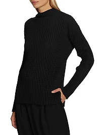 Spongy Long-Sleeve Top