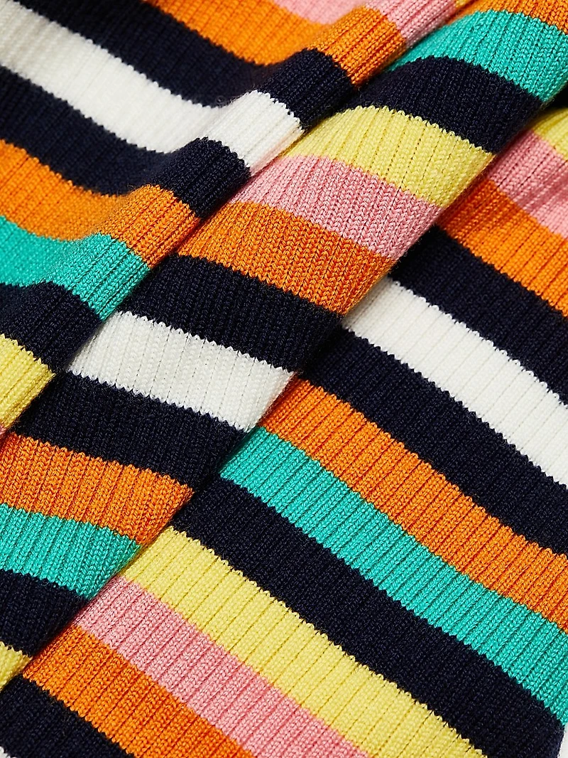 One-Sleeve Halter Top