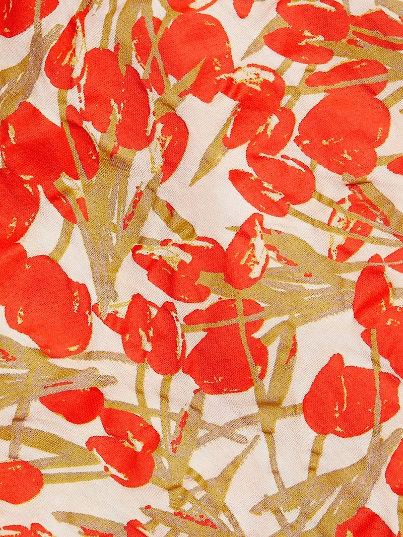 MICHELLE SMITH x Saks Amalfi Three-Quarter Sleeve Top