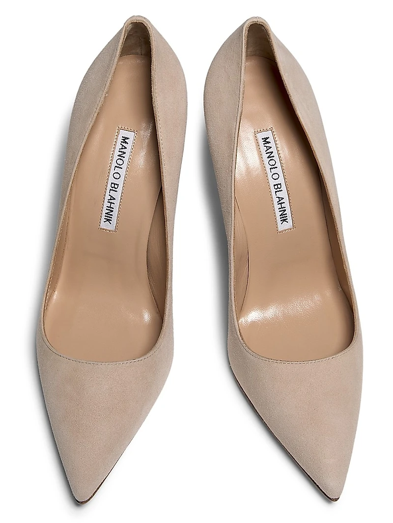 BB 105MM Suede Pumps