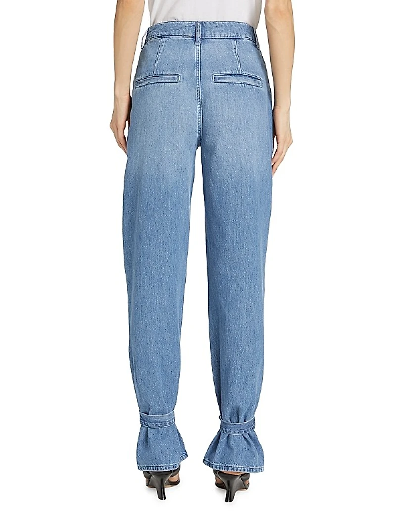 Costa Tapered Buckle Jeans