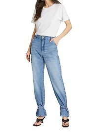 Costa Tapered Buckle Jeans