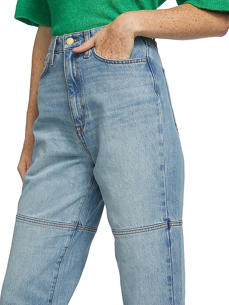 Ms. Triarchy Cut-Off Jeans