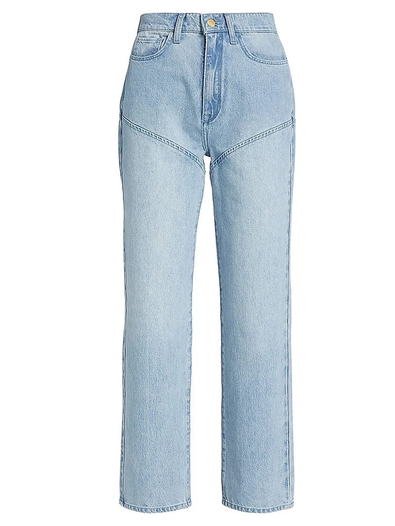 Stirrup High-Waisted Jeans