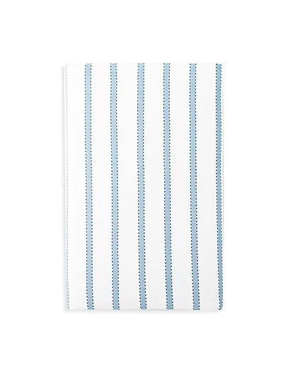 Ribbon Stripe Percale Flat Sheet