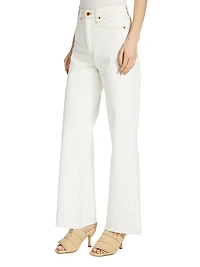 Grace High-Rise Wide-Leg Jeans