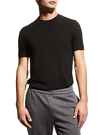 Stretch-Jersey Slim-Fit Crewneck T-Shirt