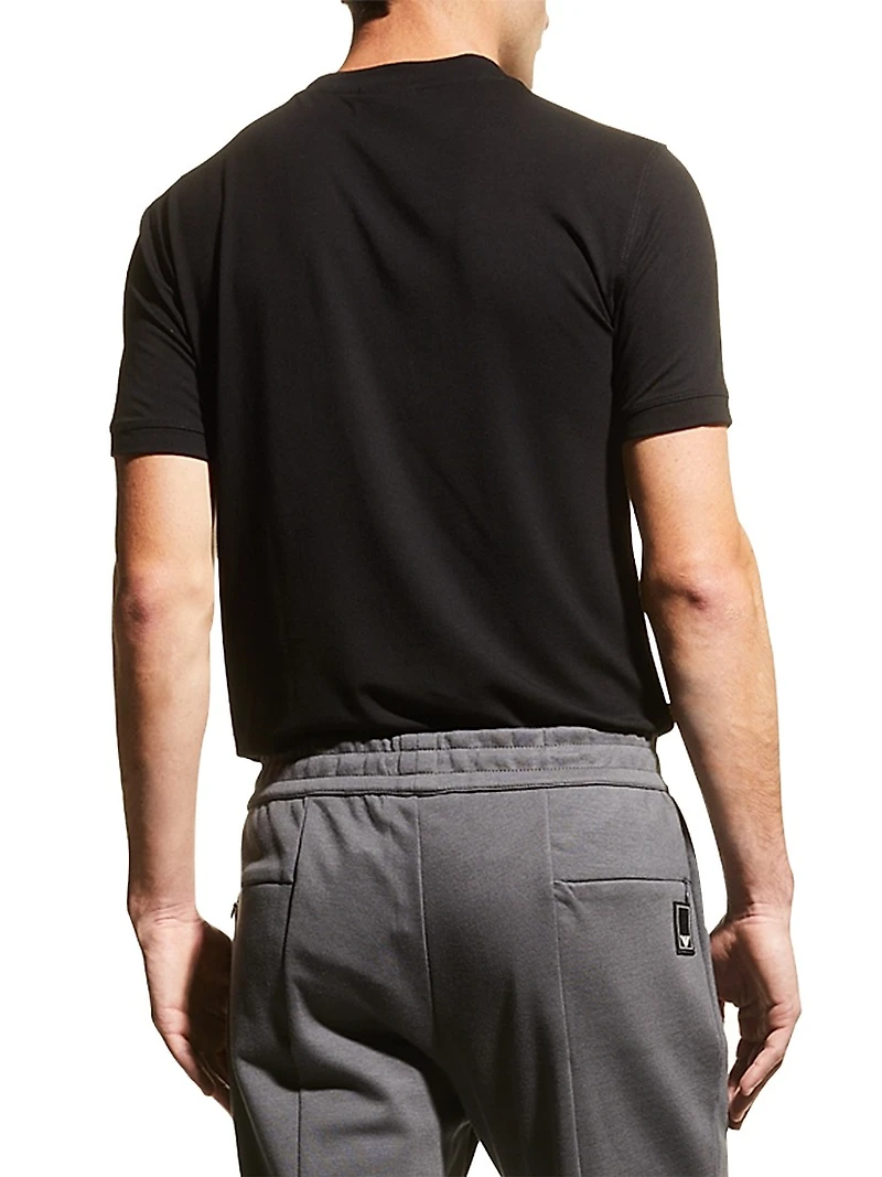 Stretch-Jersey Slim-Fit Crewneck T-Shirt