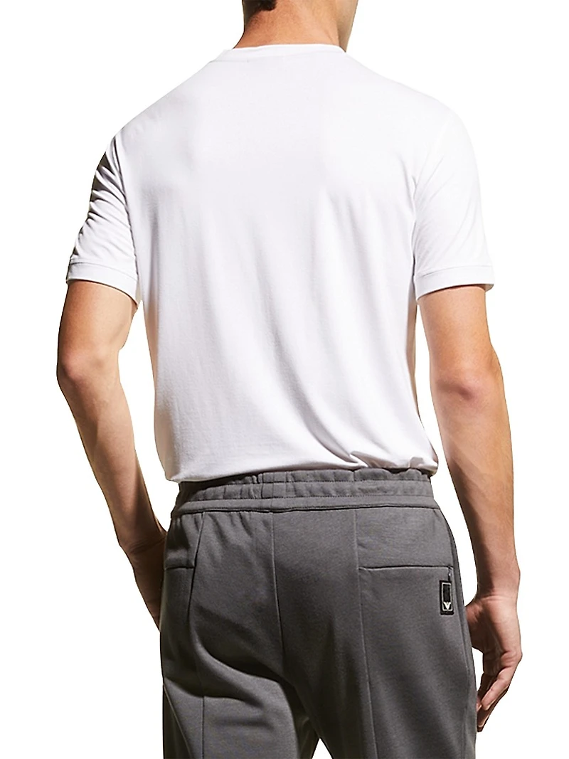 Mr. Armani Stretch-Jersey Crewneck T-Shirt