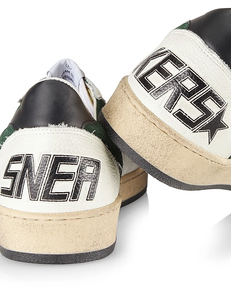 Ball Star Lace-Up Sneakers