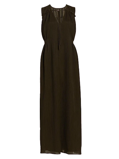 Emmy Pleated Tent Dress