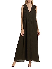 Emmy Pleated Tent Dress