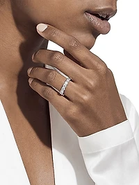 DB Classic Platinum & Natural Diamond Eternity Band/3.5MM