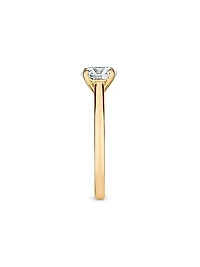 DB Classic 18K Yellow Gold & 0.7 TCW Brilliant-Cut Natural Diamond Engagement Ring