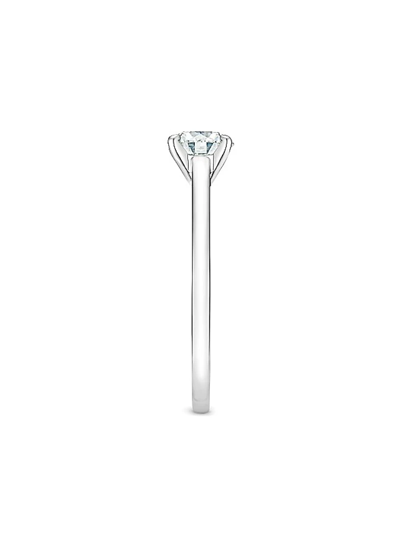DB Classic Platinum & 0.7 TCW Brilliant-Cut Diamond Ring