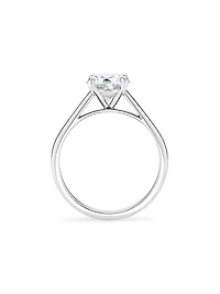 DB Classic Platinum & TCW Brilliant-Cut Diamond Engagement Ring