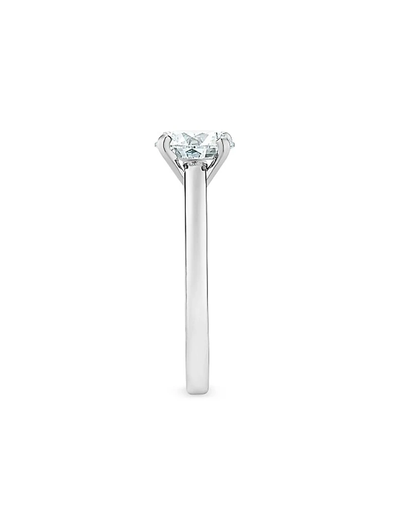 DB Classic Platinum & TCW Brilliant-Cut Diamond Engagement Ring