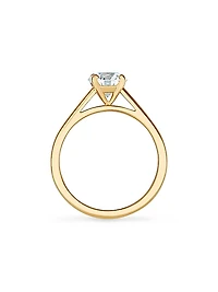 DB Classic 18K Yellow Gold & 1.07 TCW Brilliant-Cut Diamond Engagement Ring