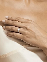 DB Classic Platinum & 1.27 TCW Diamond Engagement Ring