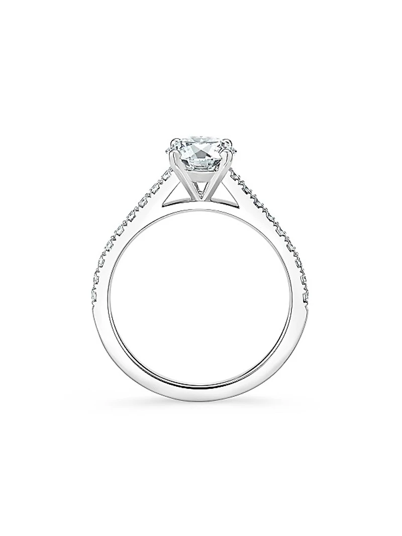 DB Classic Platinum & 1.27 TCW Diamond Engagement Ring