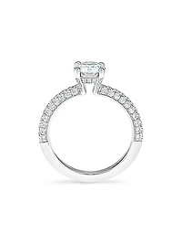 DB Darling Platinum & 1.6 TCW Diamond Engagement Ring
