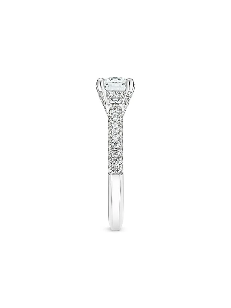 DB Darling Platinum & 1.6 TCW Diamond Engagement Ring