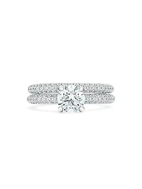 DB Darling Platinum & 1.6 TCW Diamond Engagement Ring