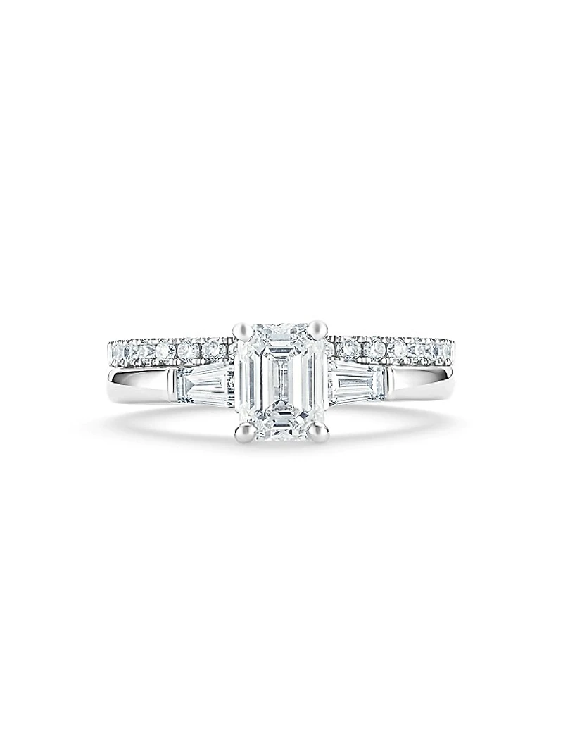 DB Classic Platinum & 1.27 TCW Diamond Engagement Ring