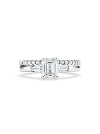 DB Classic Platinum & 1.27 TCW Diamond Engagement Ring