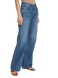Annina High-Rise Rigid Wide-Leg Jeans