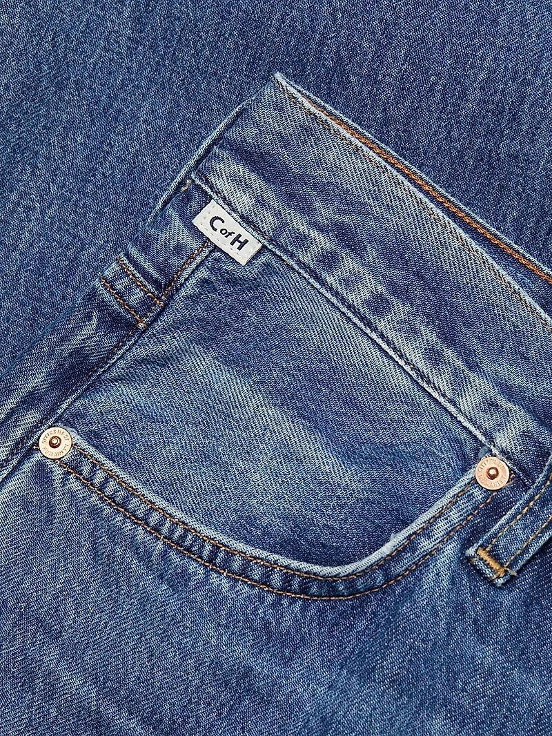 Annina High-Rise Rigid Wide-Leg Jeans