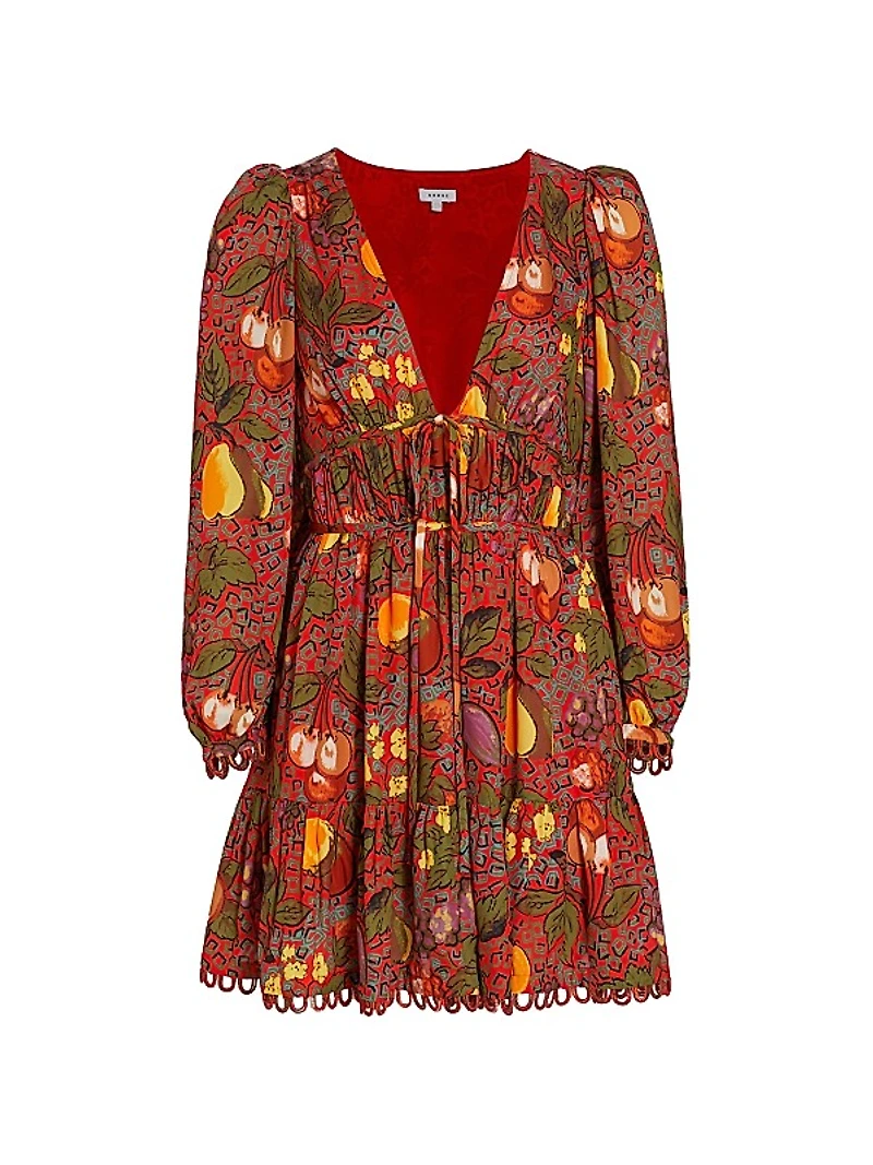 Rhedyn V-Neck Minidress