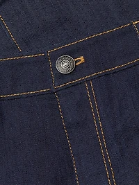 Francine High-Rise Stretch Straight-Leg Jeans