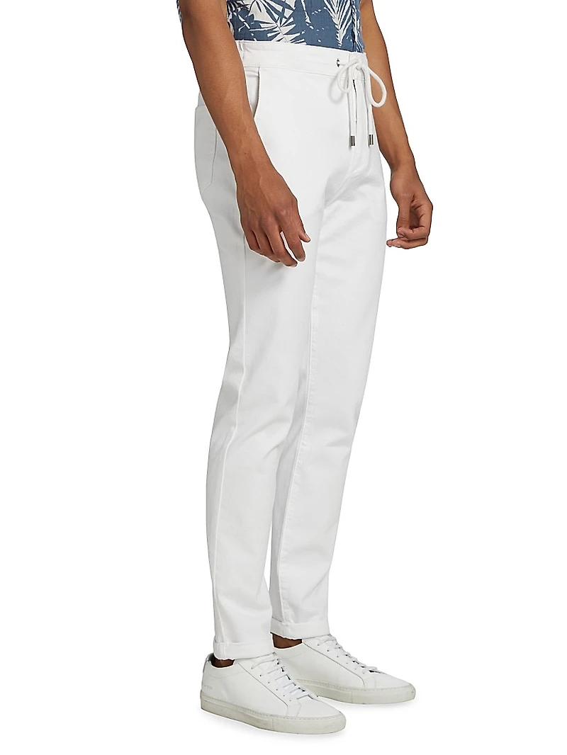 Fraser Drawstring Slim-Fit Pants