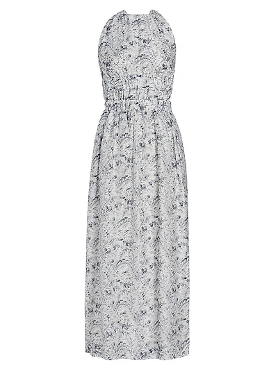 Dimitri Cross-Back Maxi Dress