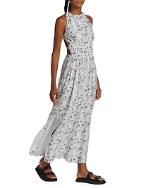 Dimitri Cross-Back Maxi Dress