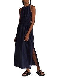 Franc Cross-Back Maxi Dress