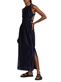 Franc Cross-Back Maxi Dress