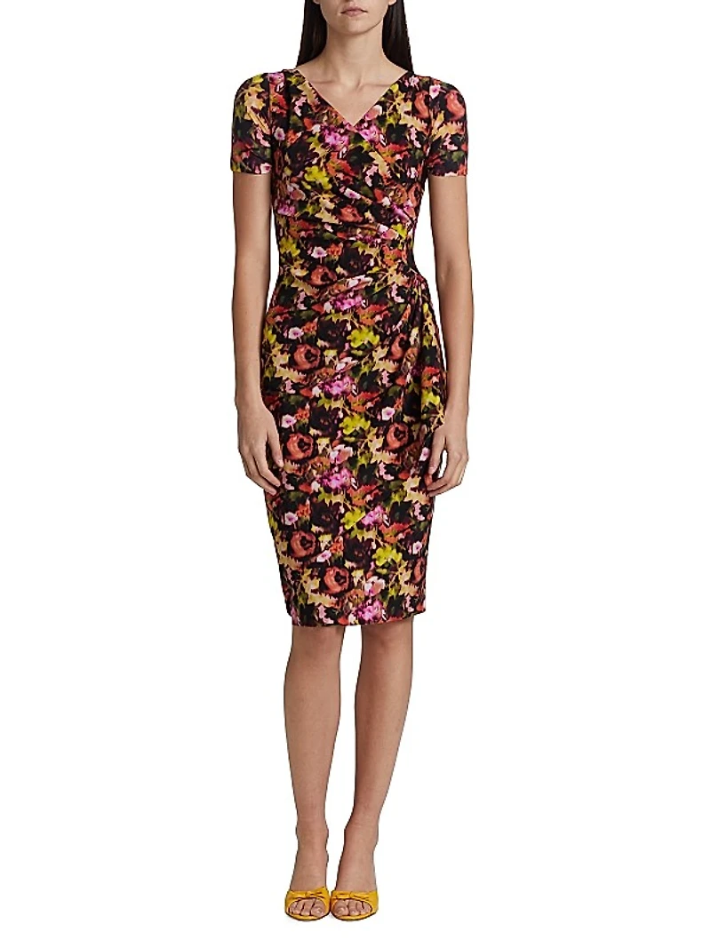 Charisse Floral Cocktail Dress