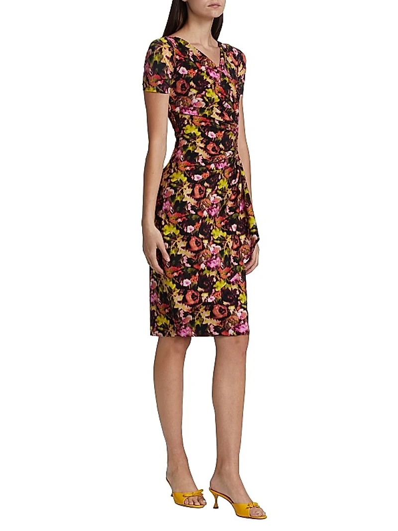 Charisse Floral Cocktail Dress