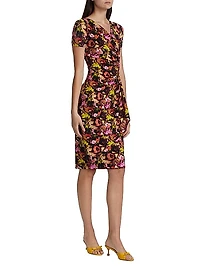Charisse Floral Cocktail Dress