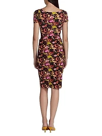 Charisse Floral Cocktail Dress