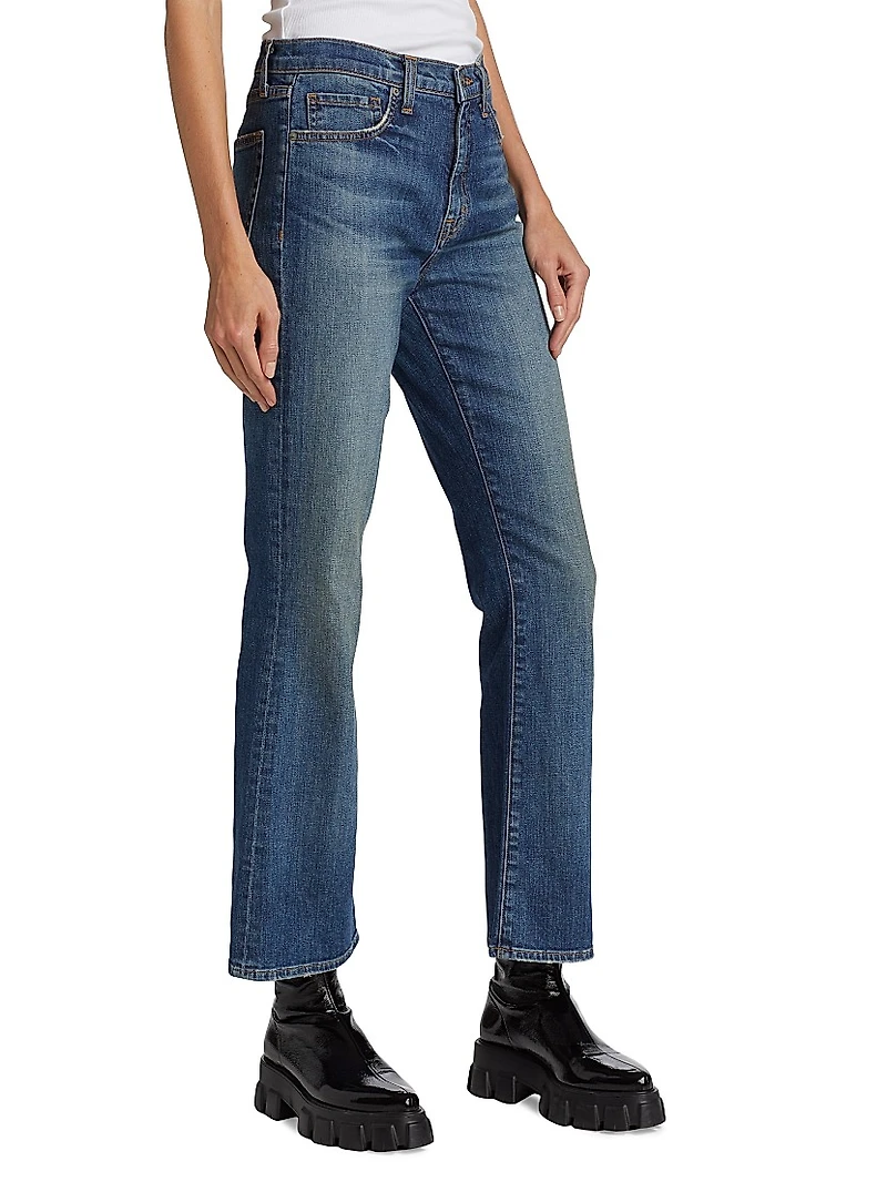Bootcut Mid-Rise Jeans